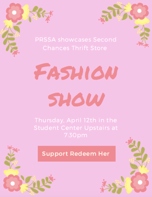 Redeem-Her Fashion Show Flyer